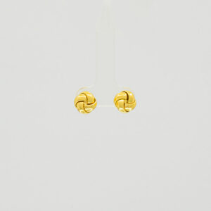 Aretes de Plata con Capa Fina de Oro