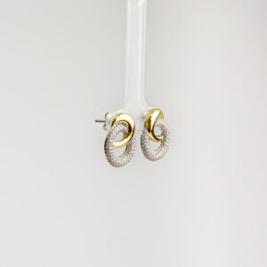 Aretes de Plata con Baño