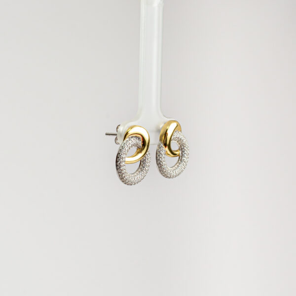Aretes de Plata con Baño