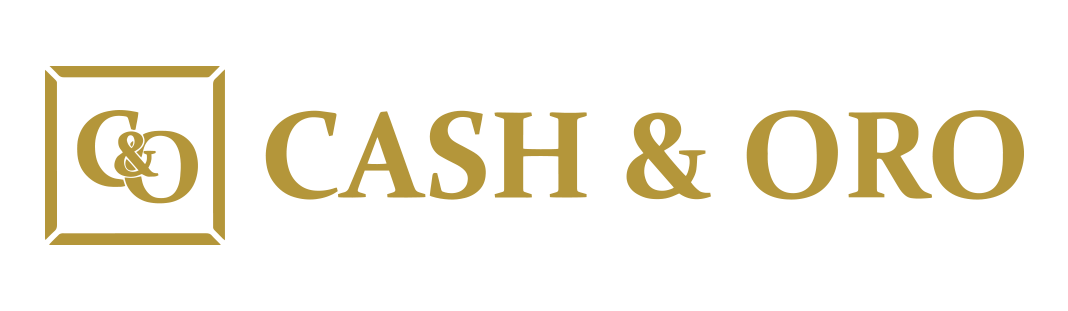 logotipo cash y oro