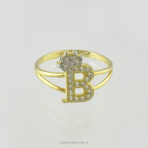 Anillo de oro para dama cash y oro Anillo de oro para dama 10 kilates con piedra peso 1.5 Gr,talla 7. kash y oro