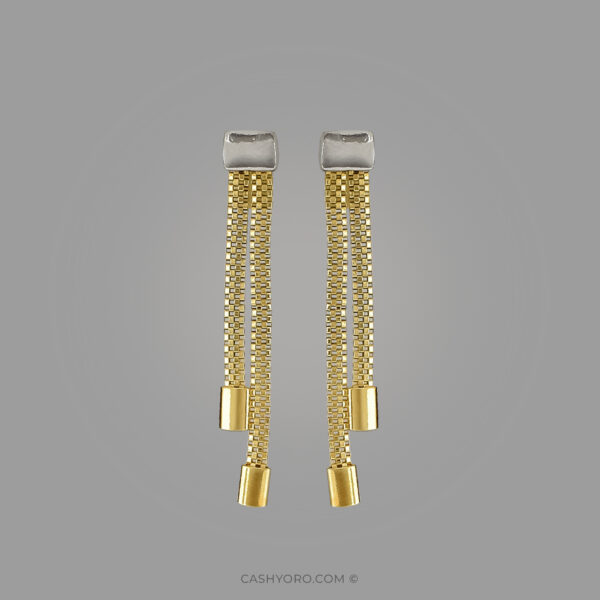 Aretes de plata