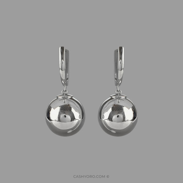 Aretes de plata cash y oro 71 Aretes de plata