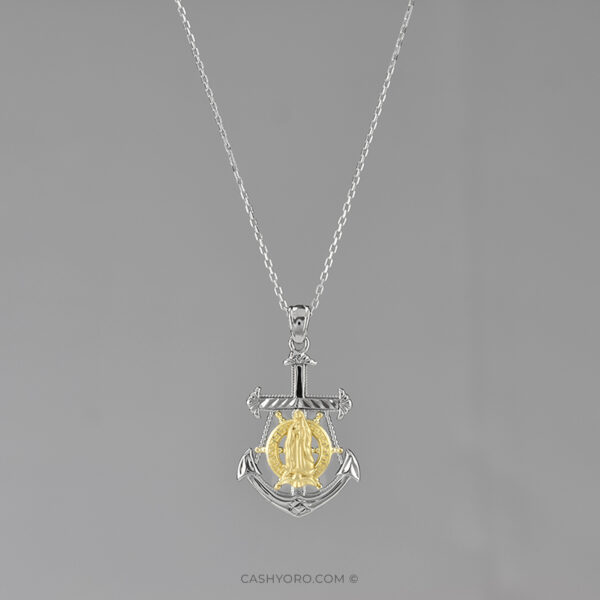 Cadena de plata para dama