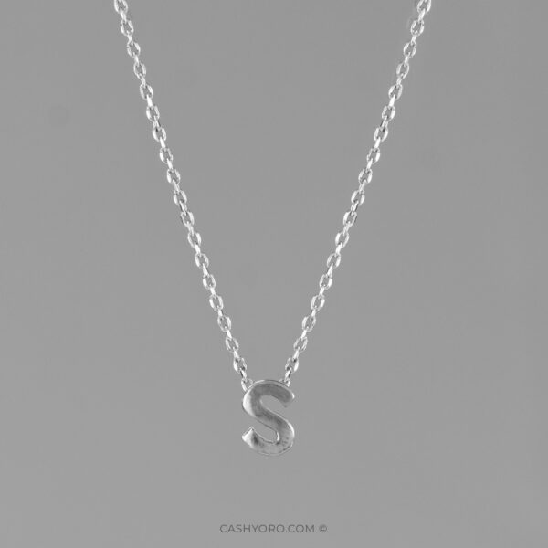 Cadena de plata para dama