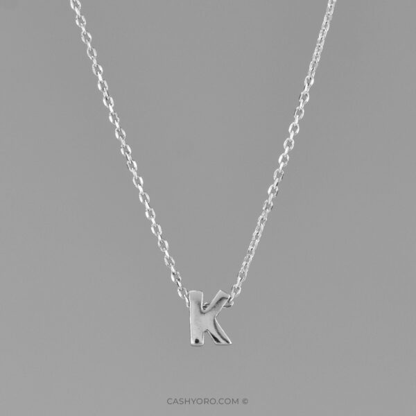 Cadena de Plata cash y oro 15 Cadena de plata para dama