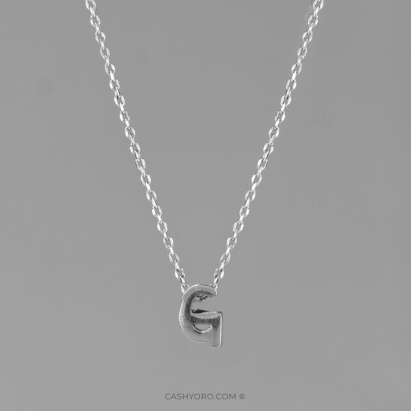 Cadena de Plata cash y oro 16 Cadena de plata para dama