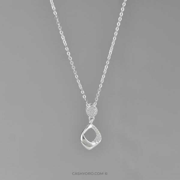 Cadena de plata para dama