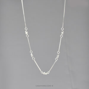 Cadena de plata para dama