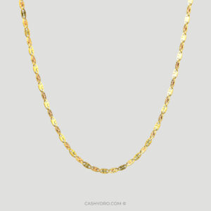 Cadena de oro cash y oro 10 Cadena de oro para dama