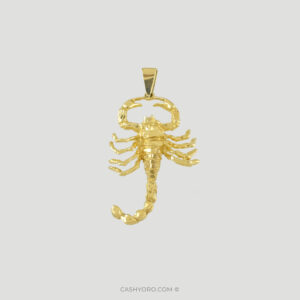 Dije de oro para cadena de caballero cash y oro 99 Dije de oro para cadena de caballero