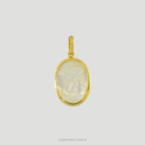 Dije de oro para cadena de dama cash y oro 111 Dije de oro para cadena de dama