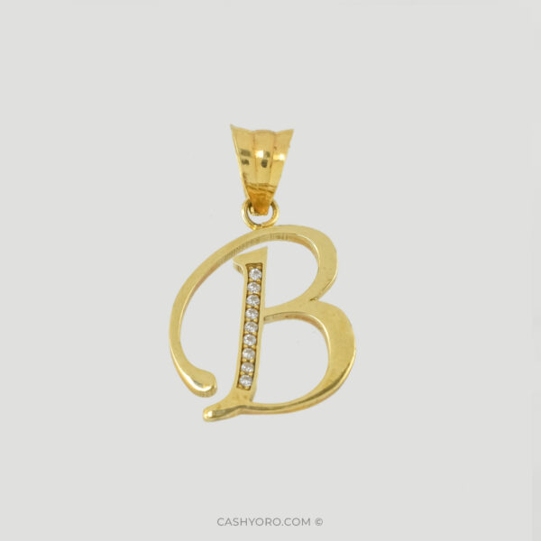 Dije de oro para cadena de dama