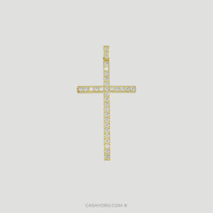 Dije de oro para cadena de dama