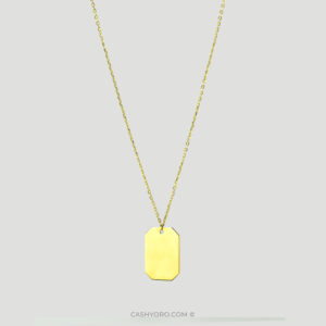 Gargantilla de oro 3 tonos dama