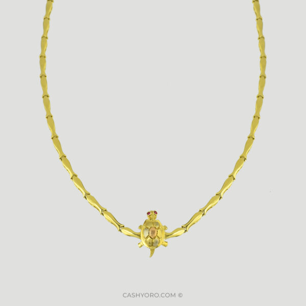 Gargantilla de oro para dama