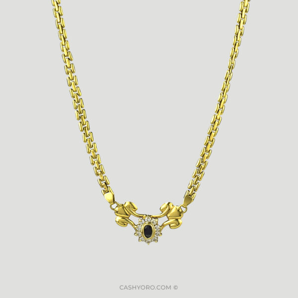 Gargantilla de oro para dama