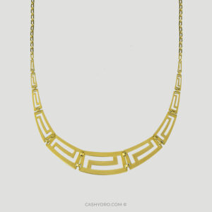 Gargantilla de oro para dama