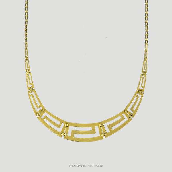 Gargantilla de oro para dama