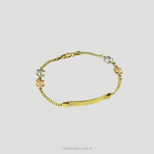 Pulsera de oro para niños
