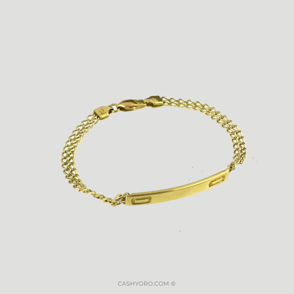 Pulsera de oro para niños