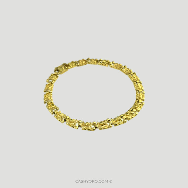 Pulsera de oro cash y oro 44 Pulsera de oro para dama