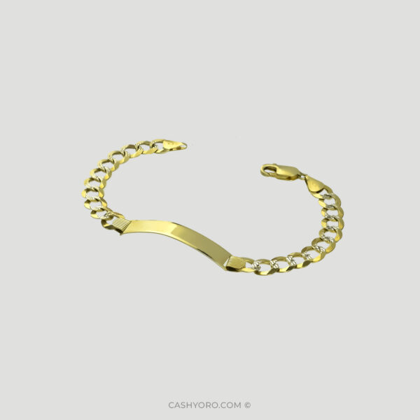 Pulsera de oro para caballero 60 Pulsera de oro para caballero