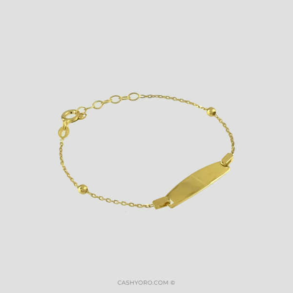 Pulsera de oro para niños