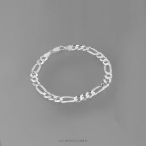 Pulsera de plata para caballero