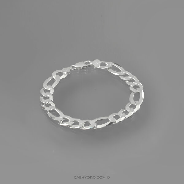 Pulsera de plata para caballero