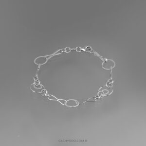 Pulsera de plata para dama
