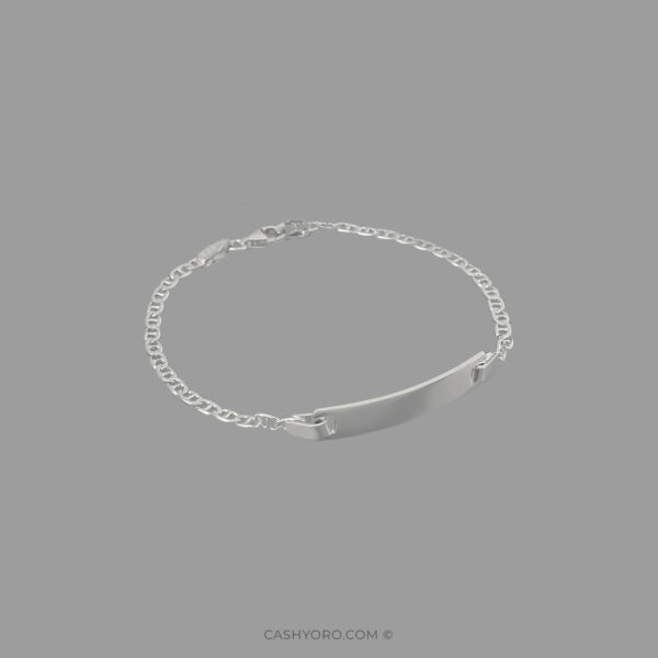 Pulsera de plata para niño