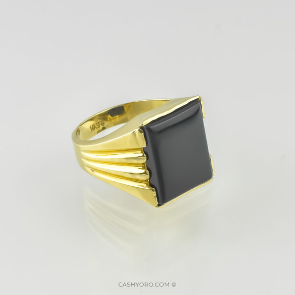 anillo de oro para caballero cash y oro 74 Anillo de caballero