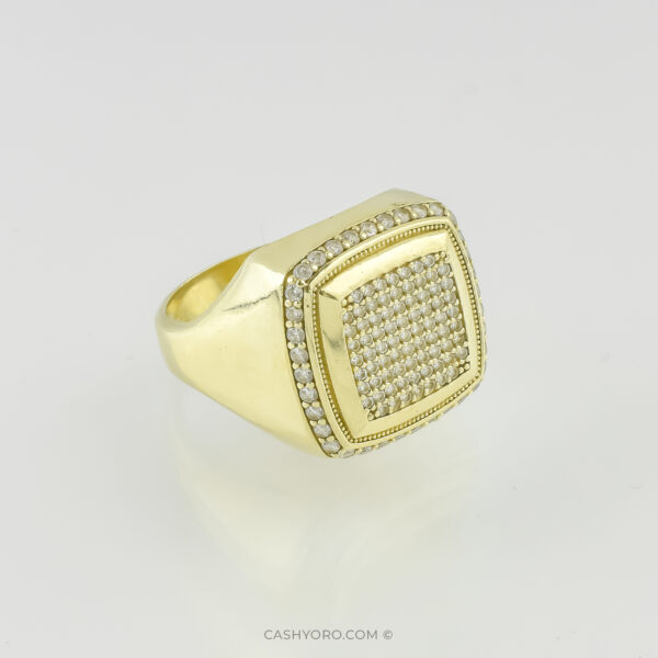 anillo de oro para caballero cash y oro 79 Anillo de caballero