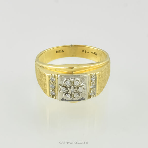 anillo de oro para caballero cash y oro 81 Anillo de caballero