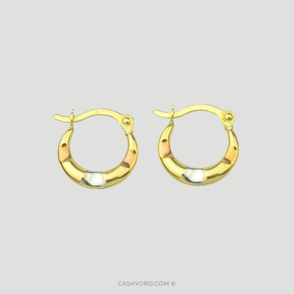 Argollas de niña oro de Kilates cash y oro joyeria la ceiba Argollas de niña oro de Kilates cash y oro joyeria la ceiba