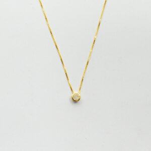 Cadena de Plata con Capa Fina de Oro
