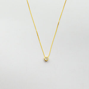 Cadena de Plata con Capa Fina de Oro