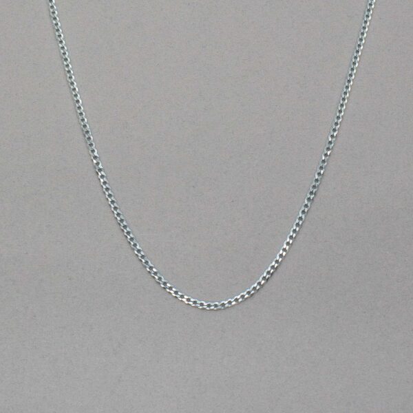 Cadena de Plata Unisex  Estilo Cubana
