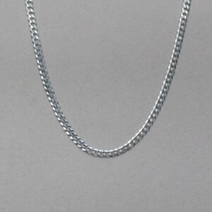 Cadena de Plata Estilo cubana